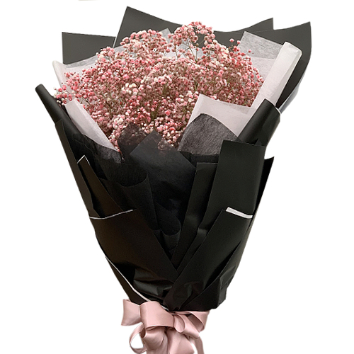 Baby's breath flowers are an expression of everlasting love. Love that is pure, gentle and sweet. Send this gorgeous posy to someone special today. Send this bouquet to someone special.